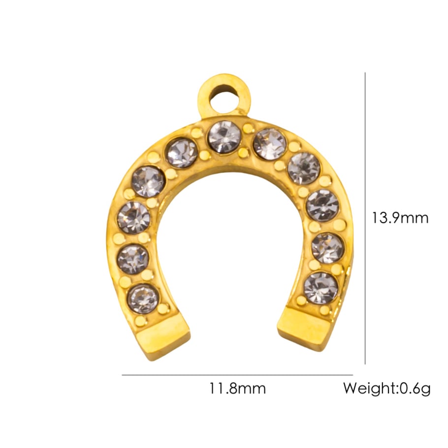 Classic Cute and Versatile Stainless Steel DIY Pendant 