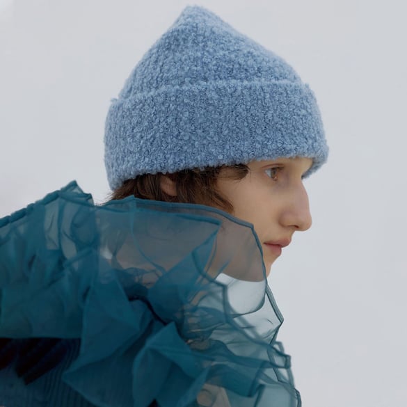 1 Piece Plush Solid Color Polyester Women's Hats 2