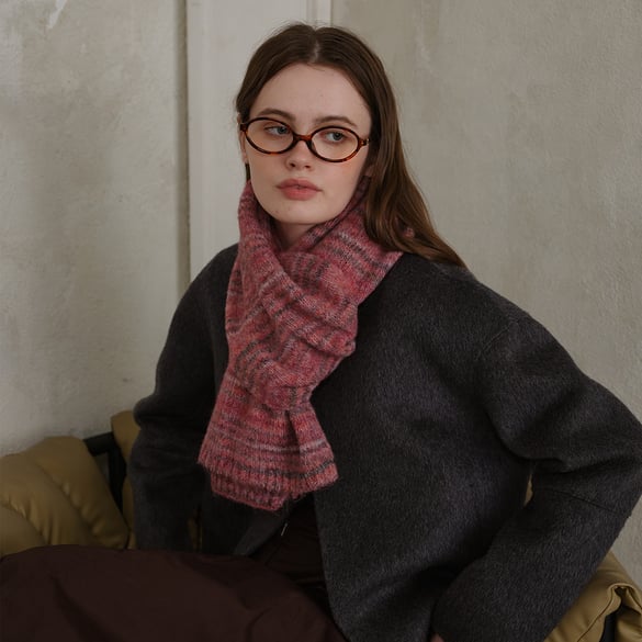 1 Piece Strip Women's Winter Scarve