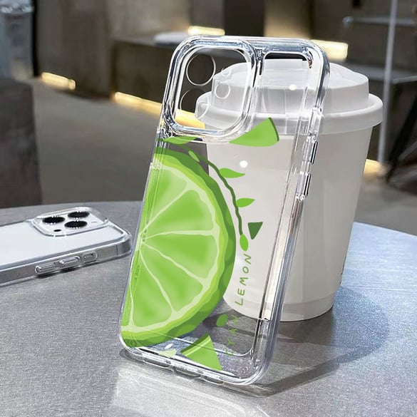 1 funda de teléfono para mujer con diseño de limón fresco 2