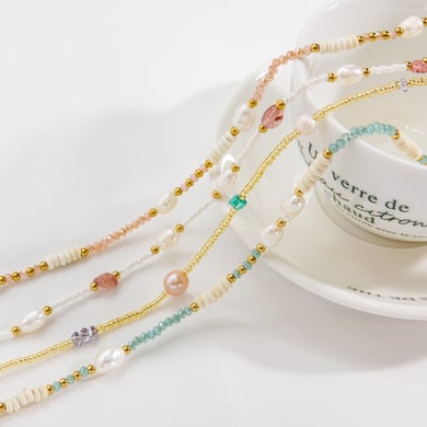 Light Luxury and Elegant Beaded Women's Necklace h5 Picture3