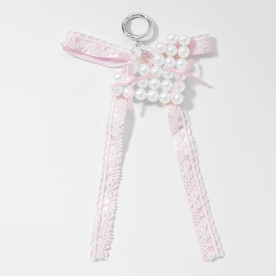 1 Piece Beaded Heart Bag Charm h5 Picture5