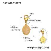 D335-Ciondolo in oro 1 Immagine7