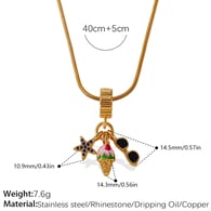 PJ869G-XL569G1.3MM slangenbotketting Afbeelding7