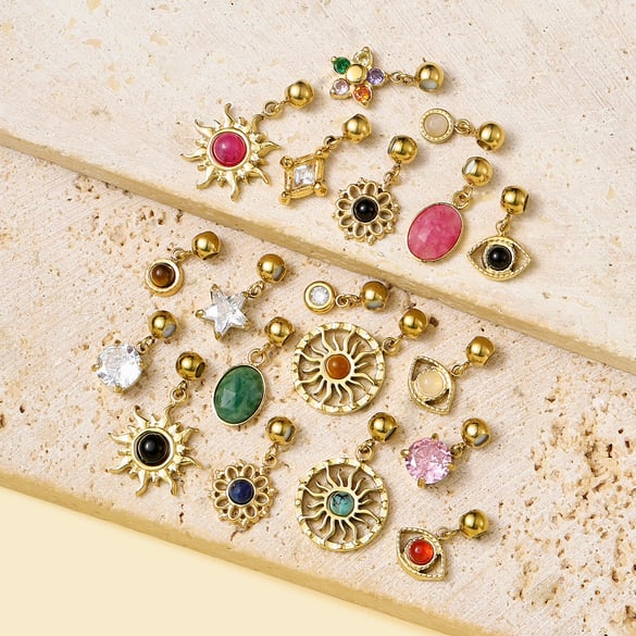 1 Piece Delicate Natural Stones Women's Pendants