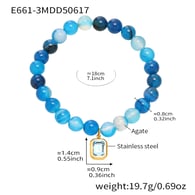 E661-Blue Bracelet 18cm Picture3