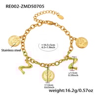 RE002-Z Gold DIY Bracelet 16+5cm Picture2
