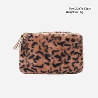 Braune sechseckige Tasche 