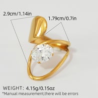 Gold color/One size/FA5-250517-7 Afbeelding13