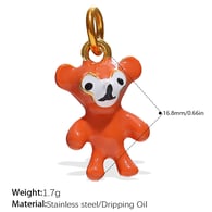 PJ636OEG Orange Pendant Picture13