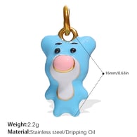 PJ639BEG Blue Oil Drop Pendant Picture7