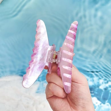 1 Piece Beach Starfish Acrylic Women's Hair Claws h5 Picture6