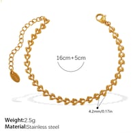 SL388G Goldarmband Bild8