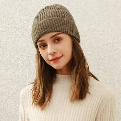 1 Piece Soft Daily Solid Color Polyester Women's Hats h5 Picture4