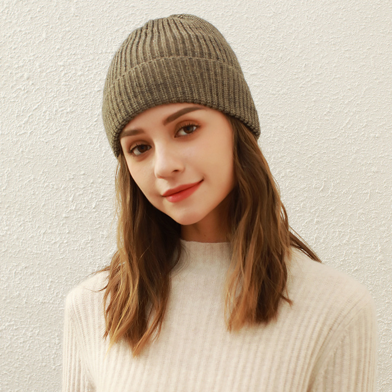 1 Piece Soft Daily Solid Color Polyester Women's Hats h5Picture4