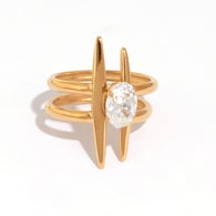Gold color/One size/A5-250721-5 Afbeelding5