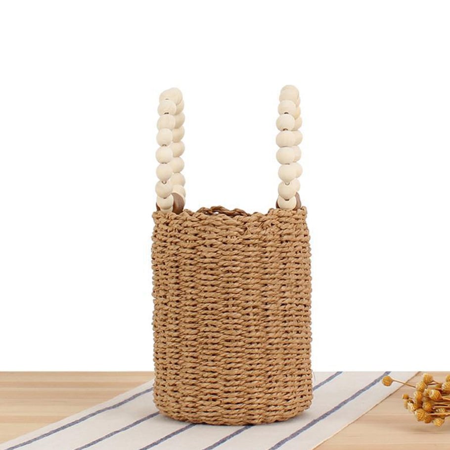 1 Piece Solid Color Bucket Bag Picture2