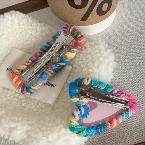 1 Piece Designable Star Cellulose Acetate Sheet Women's Hair Clips Picture5
