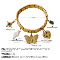 SL29G18 multi-element bracelet Picture8