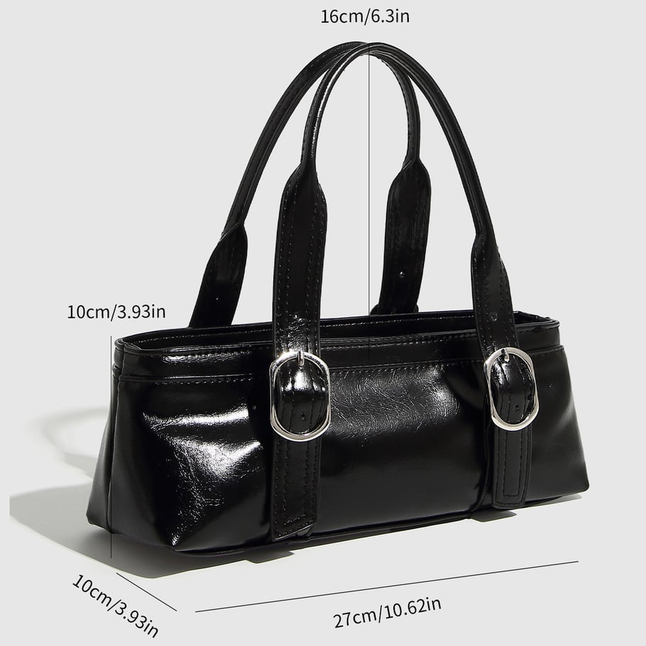 1 Piece Simple Series Casual Solid Color PU Women's Handbags 