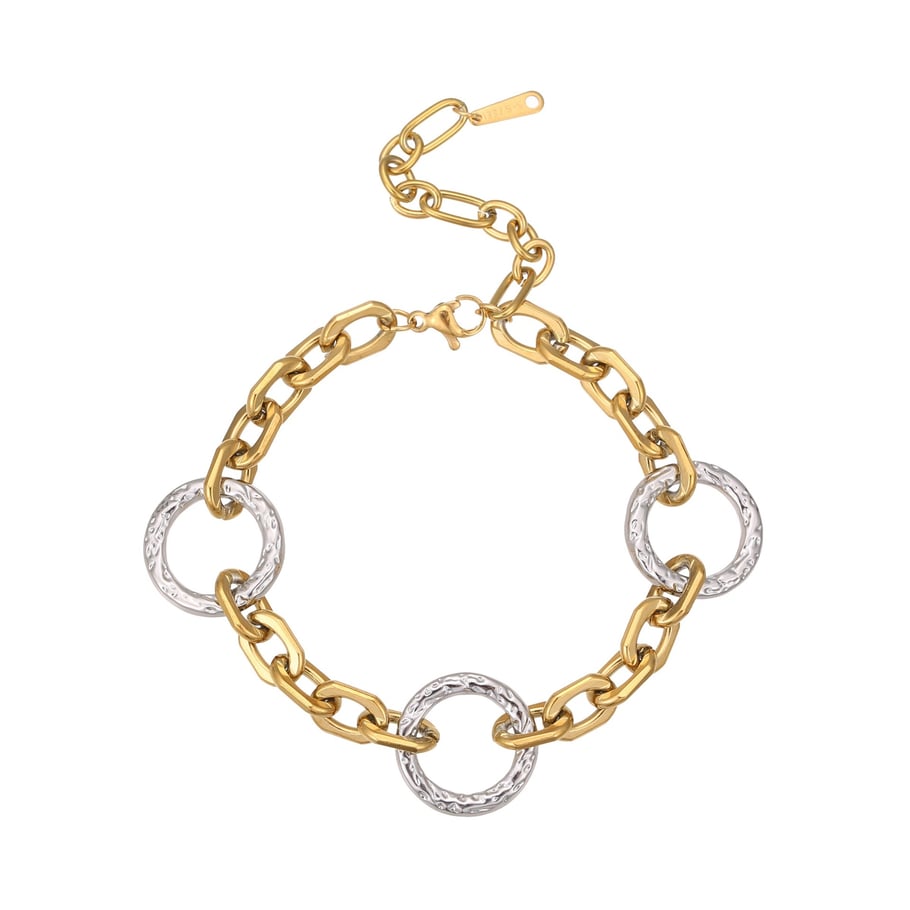 1 Piece Casual Mixed Color Chain Stainless Steel Women's Chain Necklaces Picture5