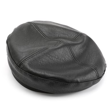 1 Piece Ins Style Solid Color PU Beret h5 Picture4