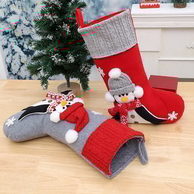 1 Piece Cute Christmas Decorative Stocking h5 Picture2