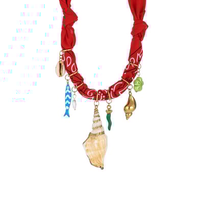 1 Piece Classic Shell Stainless Steel Gold Color Natural Stone Women's Pendant Necklaces h5 