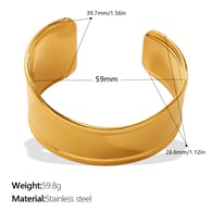 SZ294G gold bracelet 