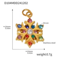 D104-Ciondolo in oro Immagine4