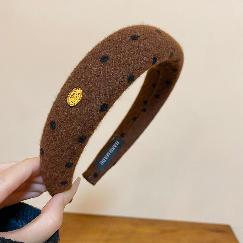 1 Piece Elegant Polka Dots Hair Band Picture4