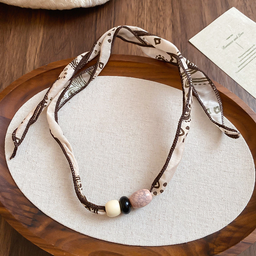 Collana lunga con motivo Paisley da 1 pezzo Immagine3