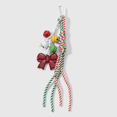 1 Piece Cute Heart Bow Knot Christmas Bag Charm h5 Picture8