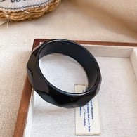 Armband - Zwart - Facetgeslepen Afbeelding8