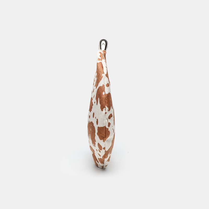 Bolso de mano de PU para mujer, serie simple, estilo retro, con bloqueo de color Imagen4