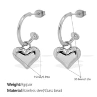EH861S Silver Earrings Picture7
