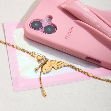 1 Piece Romantic Bow Knot Butterfly Stainless Steel Gold Color Women's Pendant Necklaces h5 Picture9