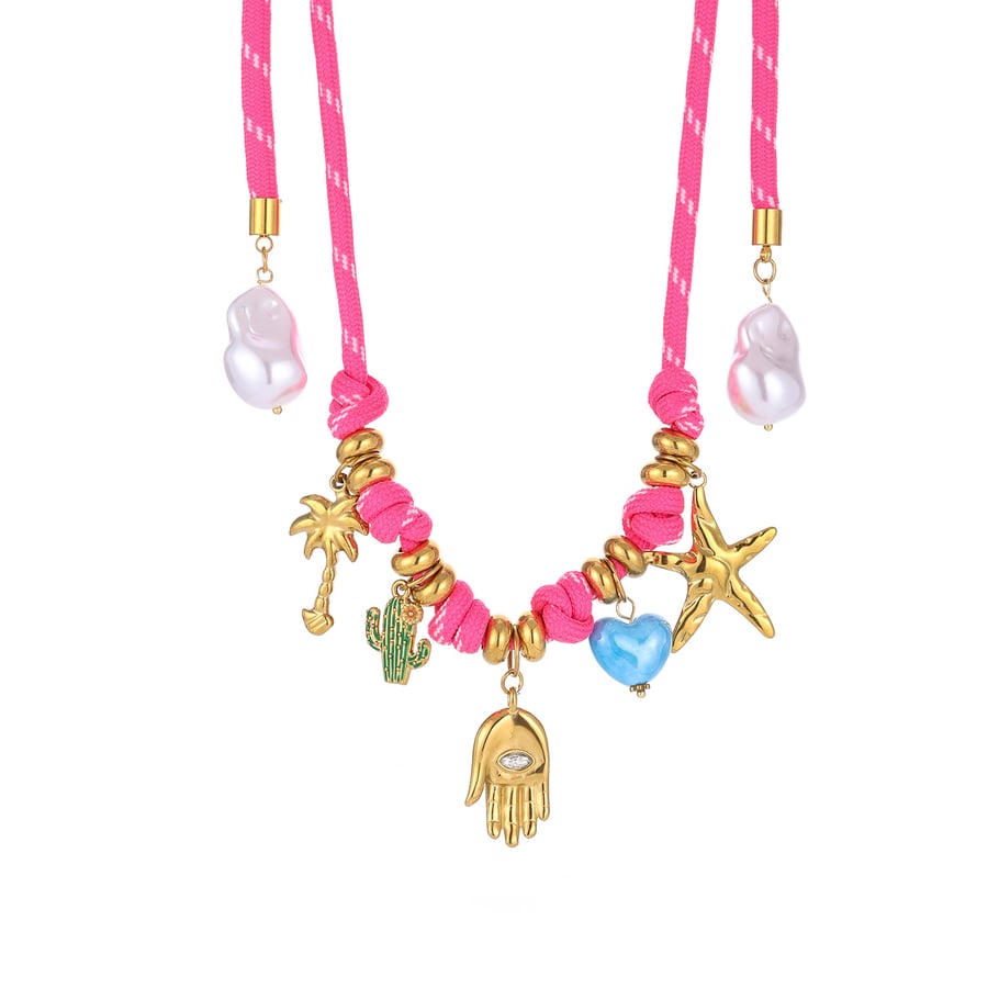 Delicate Hand Stainless Steel Gold Color Women's Jewelry Sets Picture6