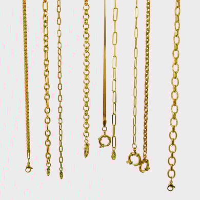 1 Piece Simple Daily Chain Stainless Steel  Women's Chain Necklaces h5 Picture3