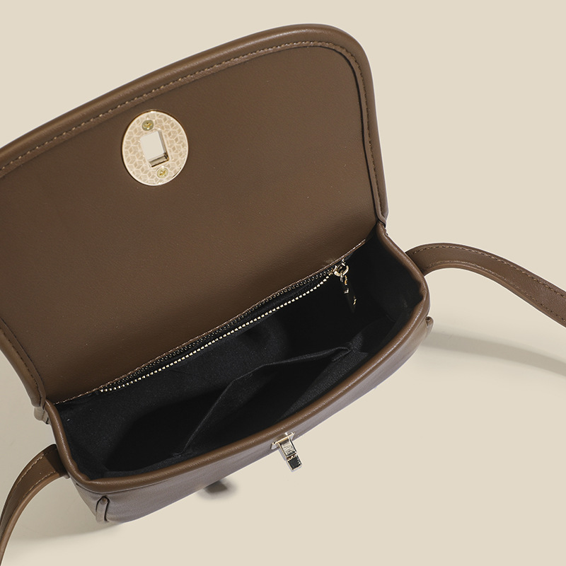 Sac à bandoulière rectangulaire en PU pour femme, 1 pièce Image4