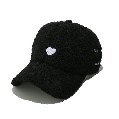 Cappello da donna in peluche a forma di cuore, 1 pezzo h5 