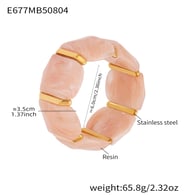 E677-Pink Bracelet 60mm Picture7