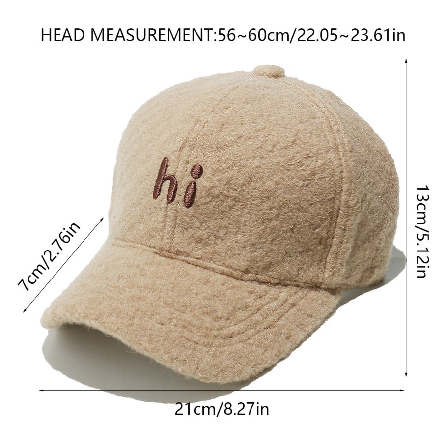 1 Piece Causal Letter Women's Hat Picture2