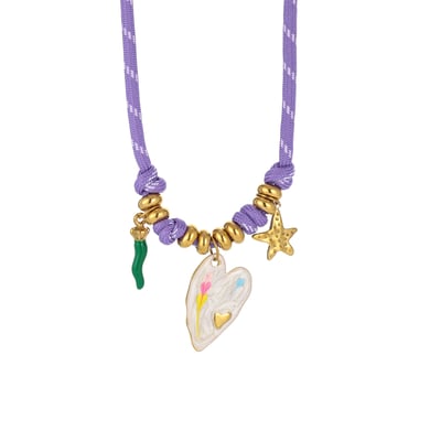 1 Piece Vivid Heart Stainless Steel Gold Color Women's Pendant Necklaces h5 
