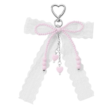 1 Piece Sweet Beaded Bow Knot Bag Charm h5 Picture7