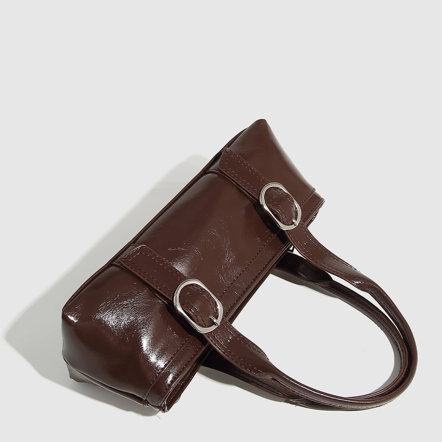 1 Piece Simple Series Casual Solid Color PU Women's Handbags Picture3