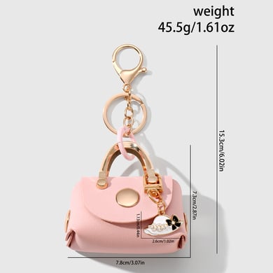 1 Piece Solid Color Mini Bag Charm h5 Picture9