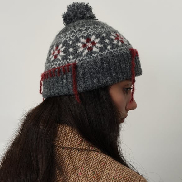 1 Piece Ethnic Snowflake Polyester Women's Hats 2