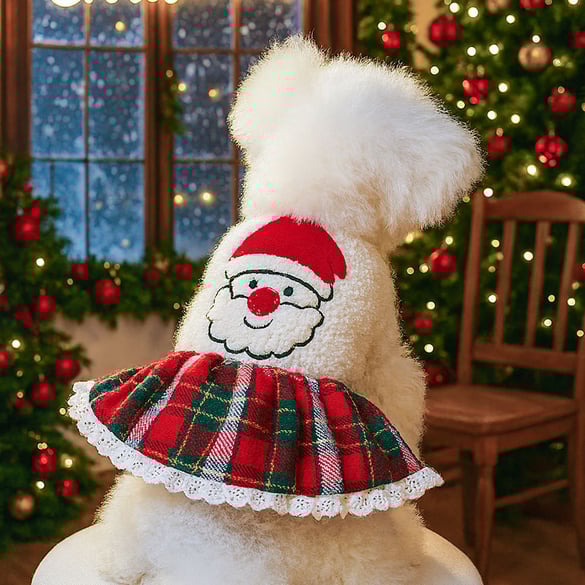 1 Piece Cute Christmas Pet Dress 2