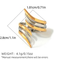 Gold and silver color/One Size Picture3